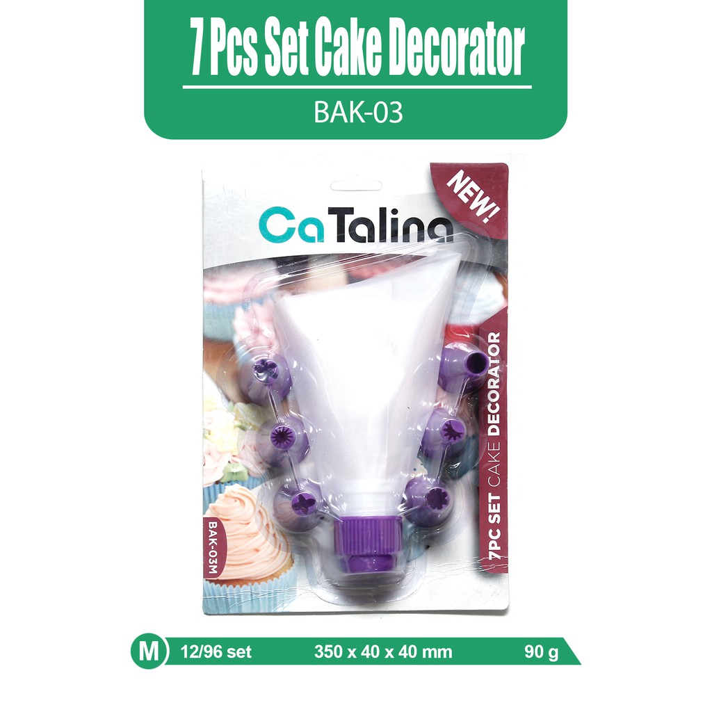 Spuit Dekorasi Kue Penghias Kue Tar Pipping Bag Set Nozzle Cake Decoration - Gambar 3