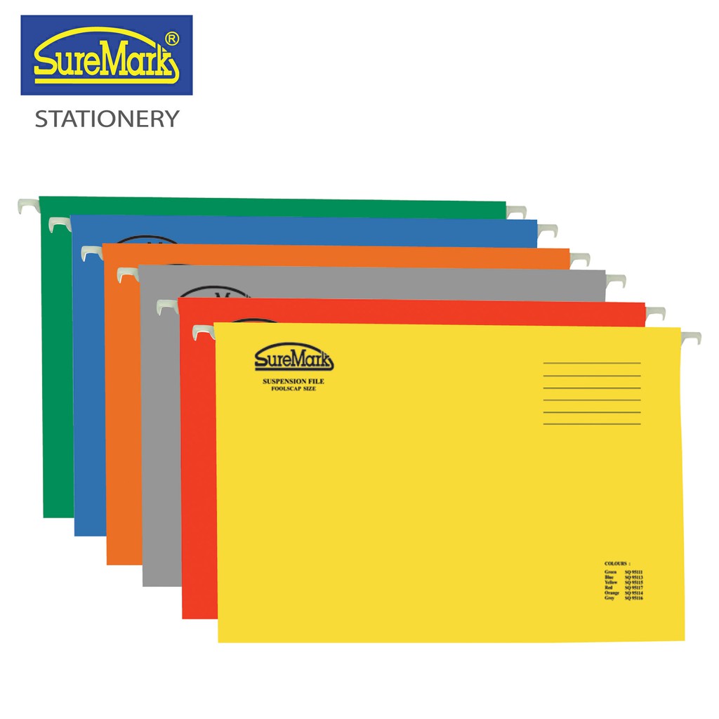 Suremark Suspension File (Foolscap Size) Shopee Singapore