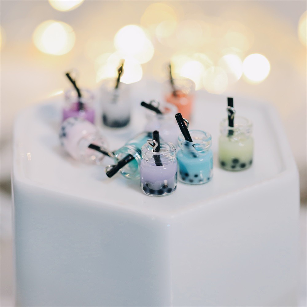 Charm Miniature Drink Mini Bubble Tea Boba Drink | Shopee Singapore