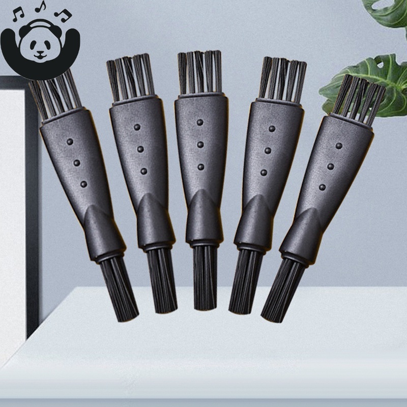 5pcs Double Heads Razor Cleaning Brush Nylon Beard Clipper Cleaner Men ...