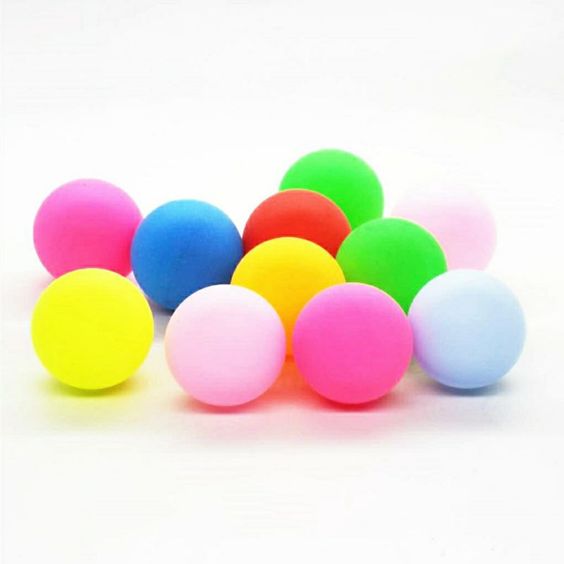 [SG stock] Cat toy ping pang ping pong ball colorful pet toy 4cm dog ...