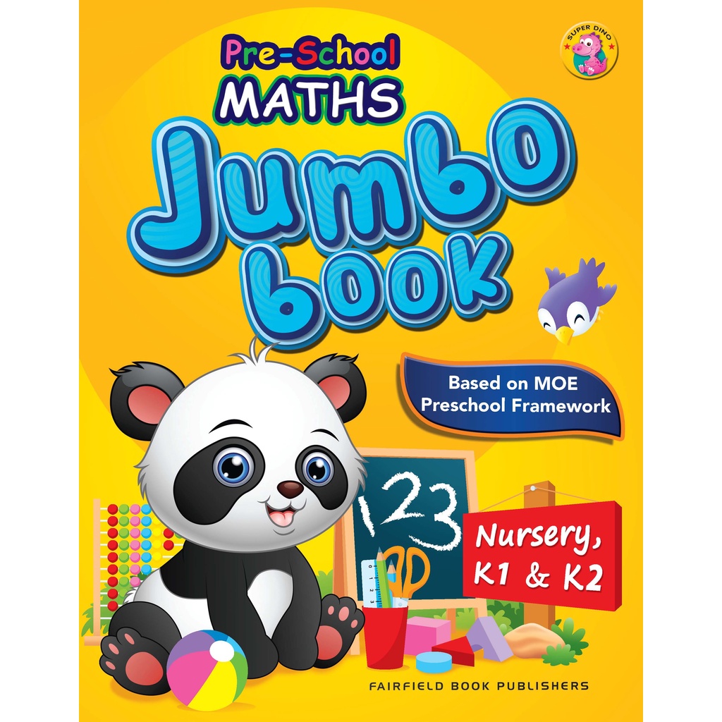 Pre-School Maths Jumbo Book | Shopee Singapore