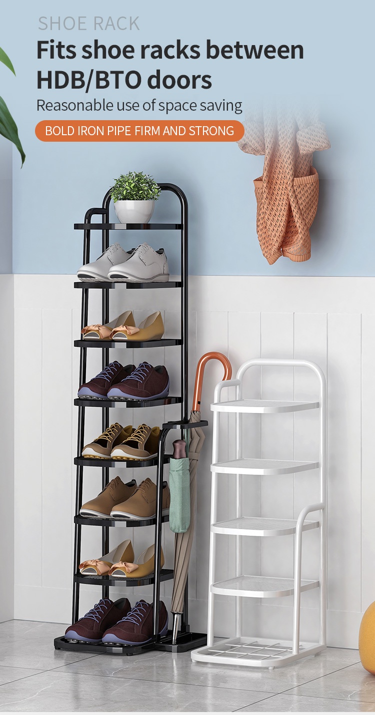 Simple Vetical Shoe Rack Spray Paint DIY Metal Boot Shoes Organizer  Space-saving Stand Holder Stable Easy Assembled Shoe Cabinet - AliExpress