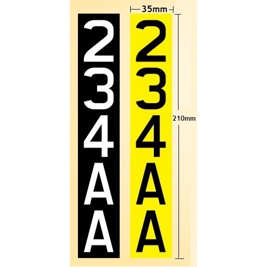 E-Scooter | E-Bike | PMD | PAB | Printed License Number Sticker | LTA ...