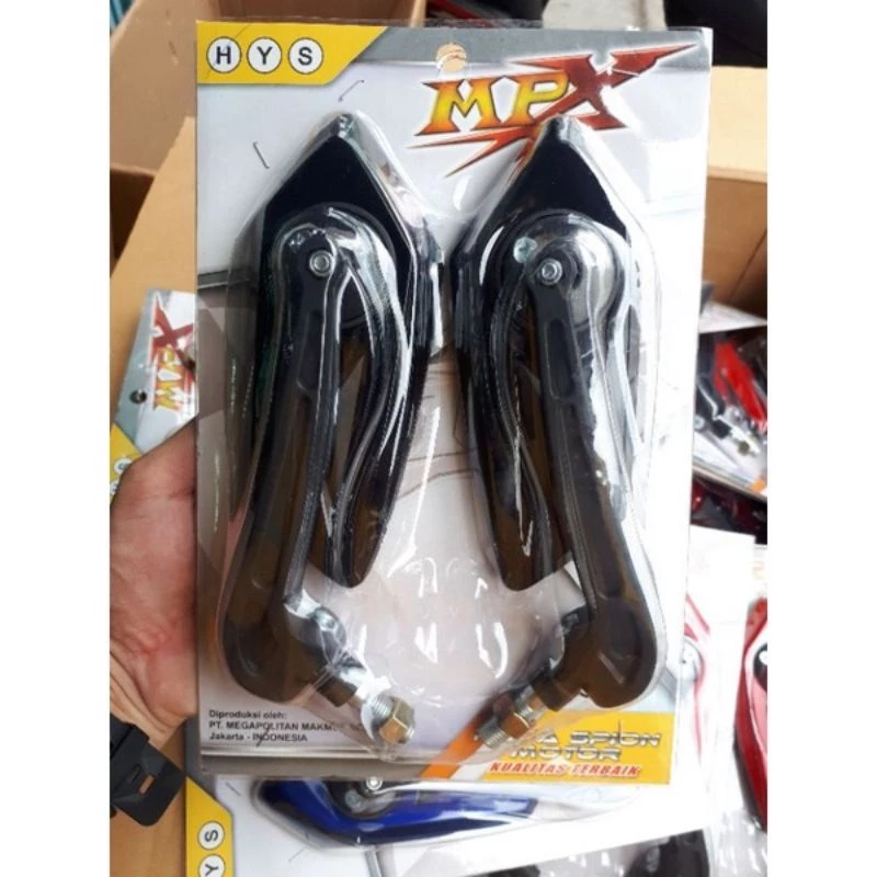 KACA SPION/SPION Model AREVO ALEVO Universal Motor Beat Vario Mio Vixion CB Xride Fino Scoopy Dll - Gambar 2