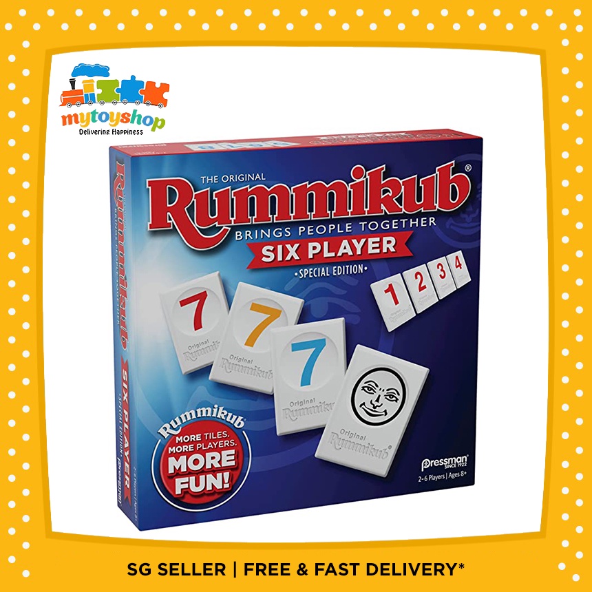 Rummikub 6 Player Edition Shopee Singapore