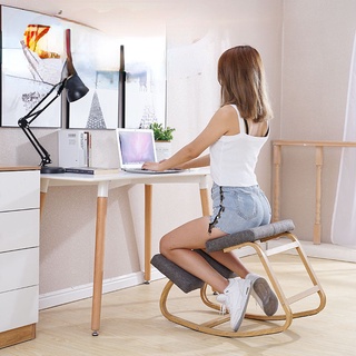 VEVOR Ergonomic Kneeling Chair Posture Rocking Knee Stool for Home Office Meditation