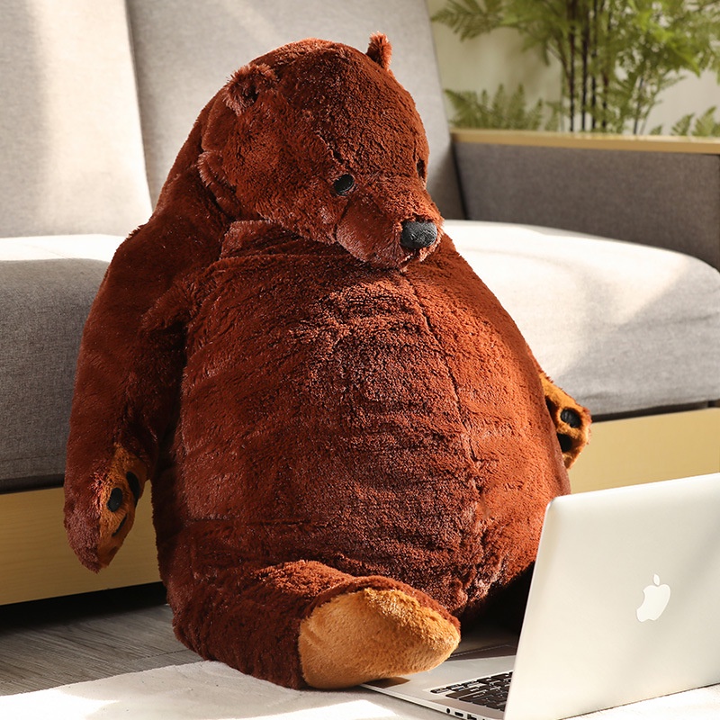 100cm Plush Toy Brown Bear Teddy Doll Large stuffed toys baby pillow ...
