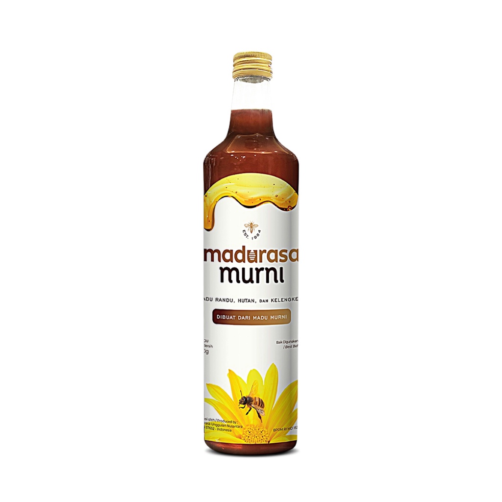 Madurasa Murni 910gr (2) - Madu Randu Madu Hutan Kelengkeng - Gambar 2