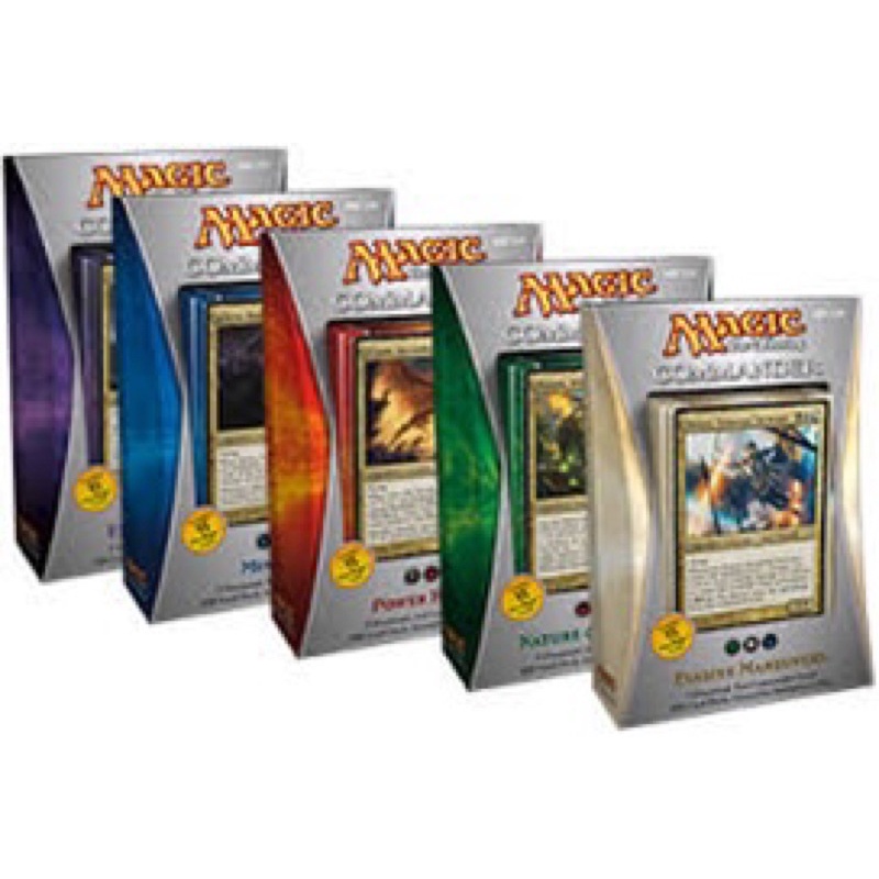 Magic the gathering - Mtg Commander 2013 Decks, Complete Set of 5 