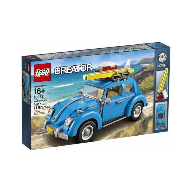 Lego blue beetle car sale