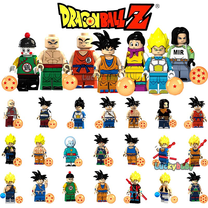 Dragon Ball Z Kid Goku Lego Mini Figure