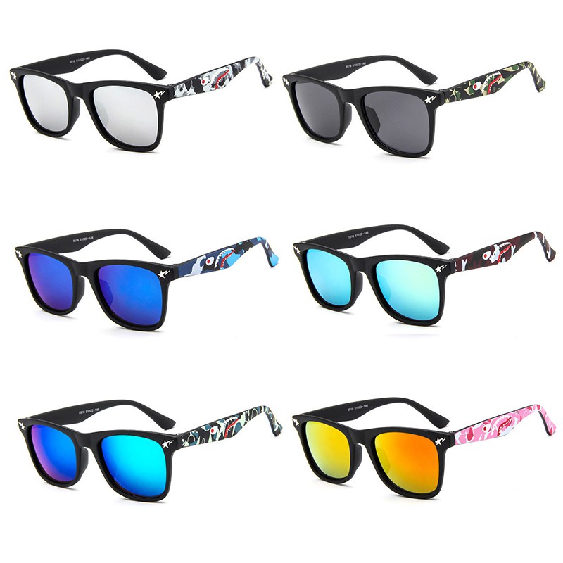Summer Reflective Mirror Kids Sunglasses Children Boy Girl Baby UV400 Protection Eyewear Shades Goggles