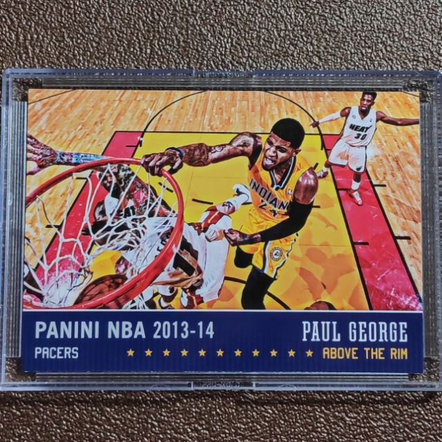 2013-14 Panini Hoops International Above the Rim 4 Paul George ...