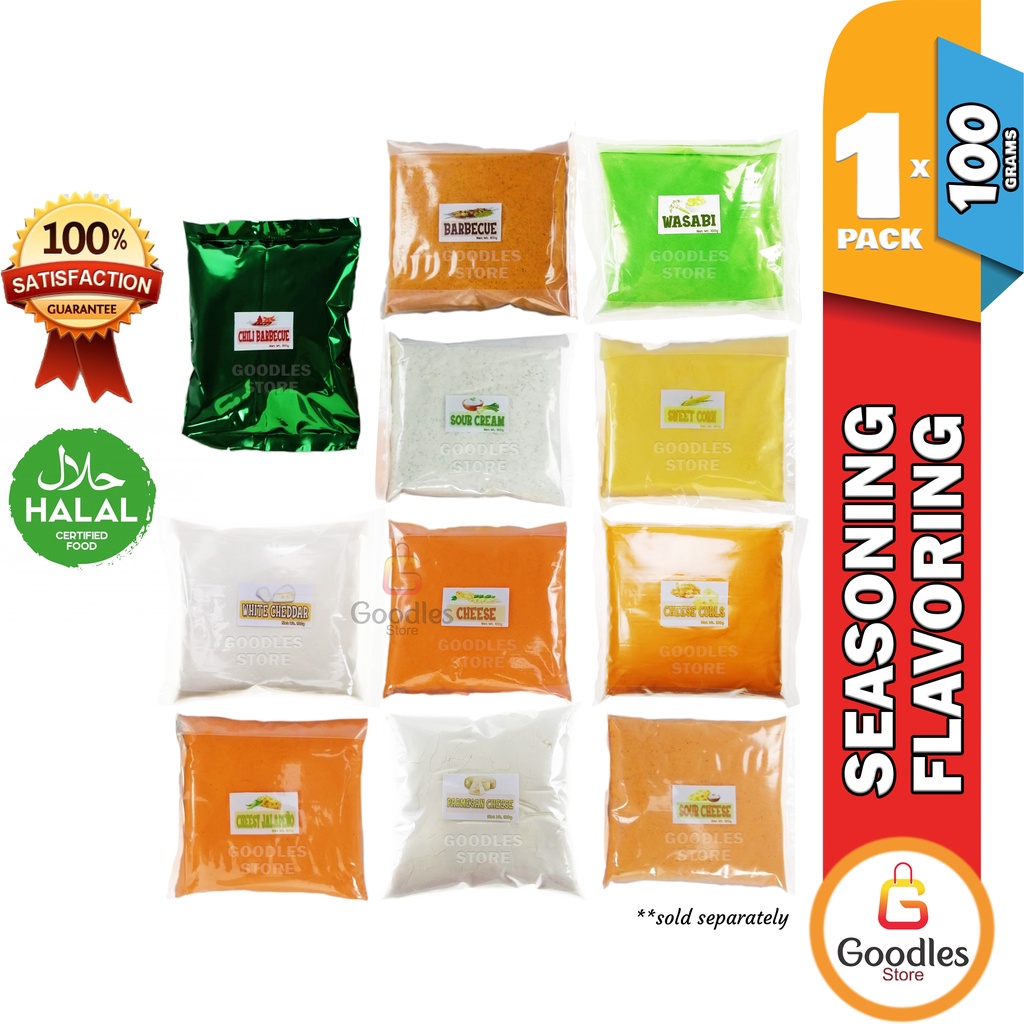 100grams Flavoring Seasoning Powder for Fries Popcorn Nachos Mushroom ...
