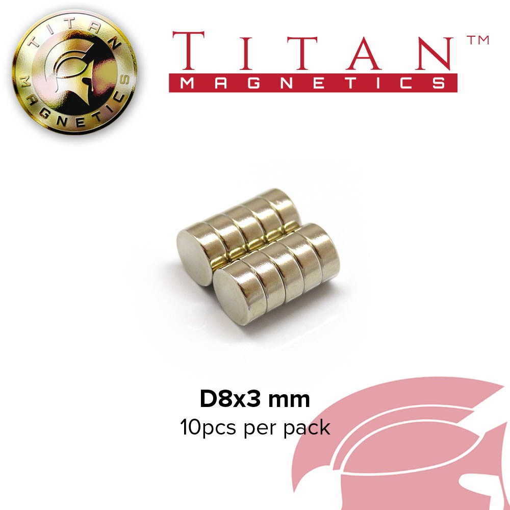 [SG STOCK] Disc Magnets Round Circular Strong Neodymium Magnets NdFeB ...