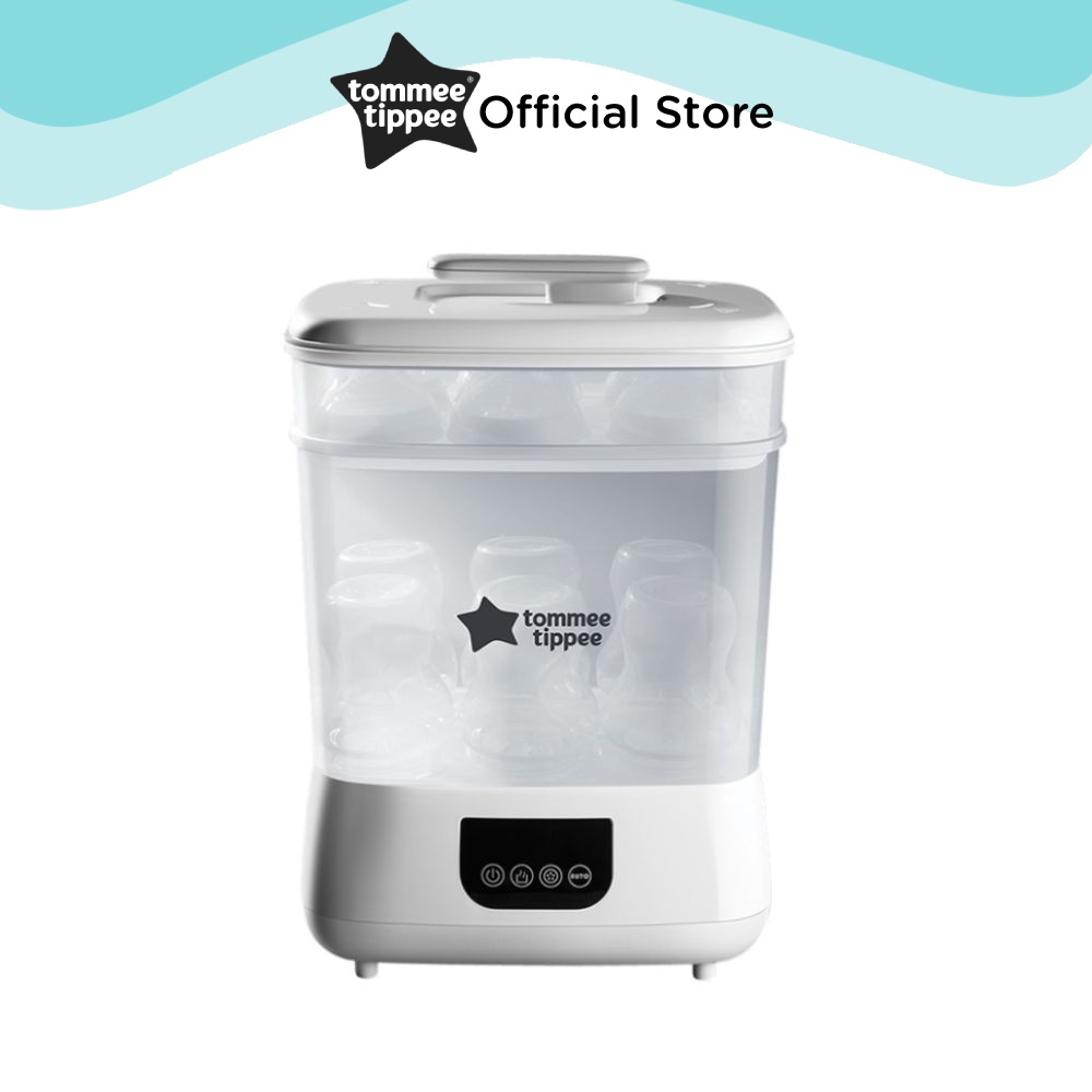 Tommee Tippee Electric Steam Steriliser and Dryer (White) Shopee