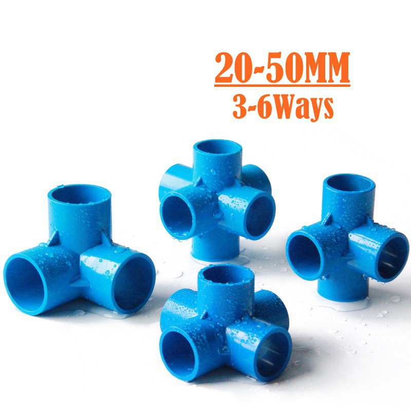 PVC Pipe Union Elbow 90° 20-50mm Connector Joint Weld Solvent Water Pipe  Fitting