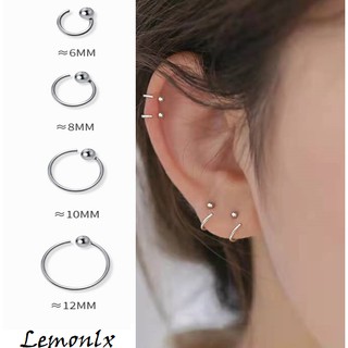 Minimalist on sale helix earrings