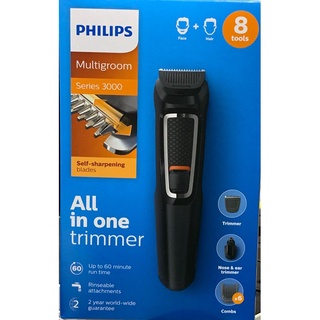 Philips MG3730 Multigroom Series 3000 Shaver Black
