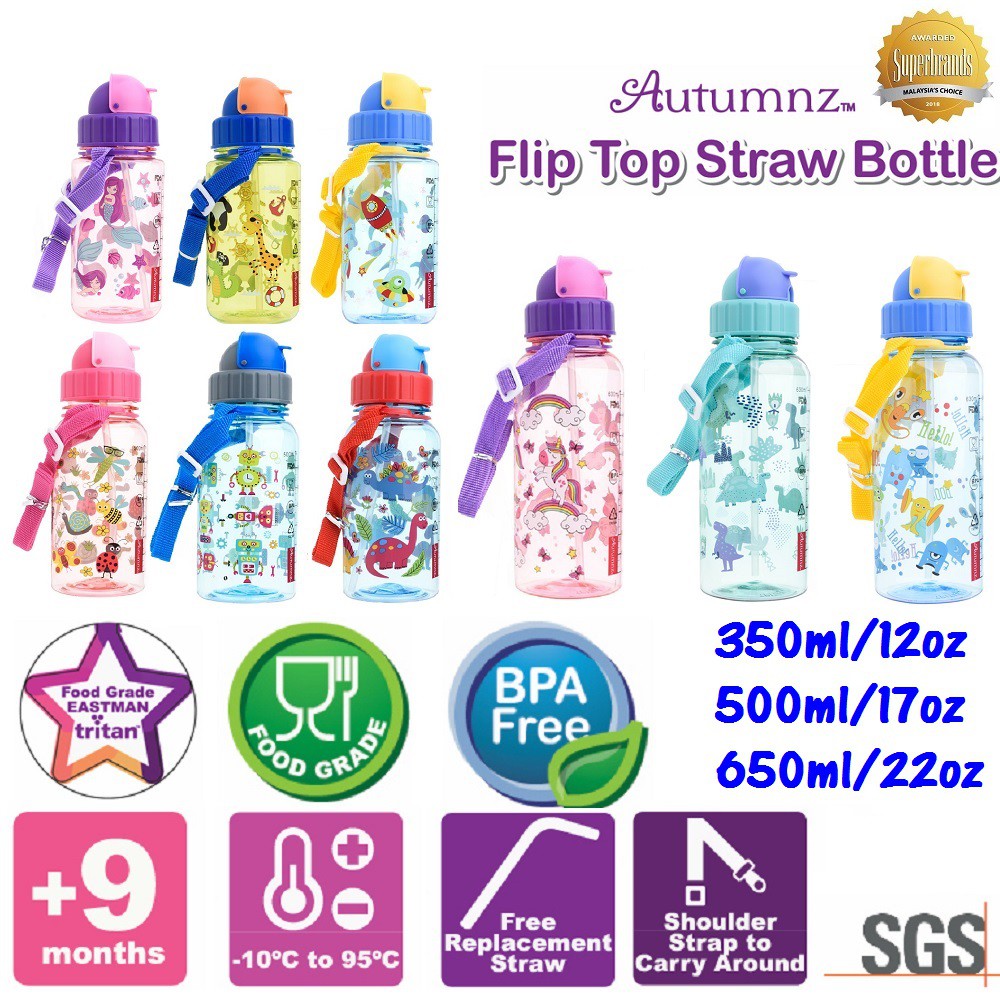 Autumnz Eastman Tritan Kids Children Water Bottle (300ml / 500ml ...