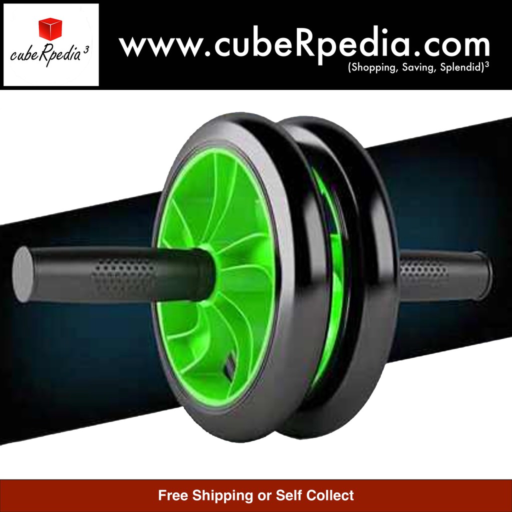 Basic Double Wheel Ab Wheel Roller Shopee Singapore