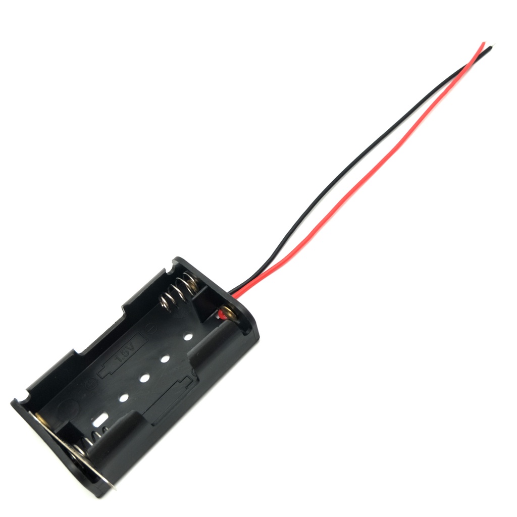 New 3V Series Battery Case With Switch Wired 2 x AA DIY 1/2/3/4 Slot AA
