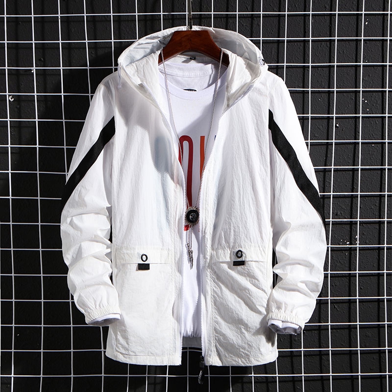 Men Jacket Sun Protection Clothing Summer Breathable Thin Jacket for Men