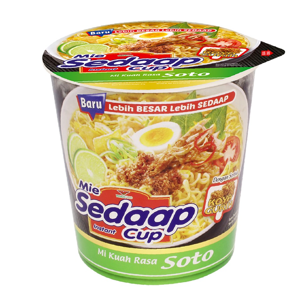 Mi Sedaap Cup Soup Soto (Halal) | Shopee Singapore