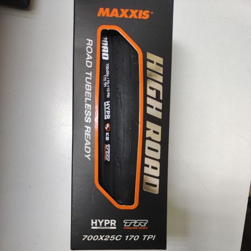MAXXIS HIGH ROAD HIGH ROAD SL 170TPI CLINCER TUBELESS TIRES Shopee Singapore