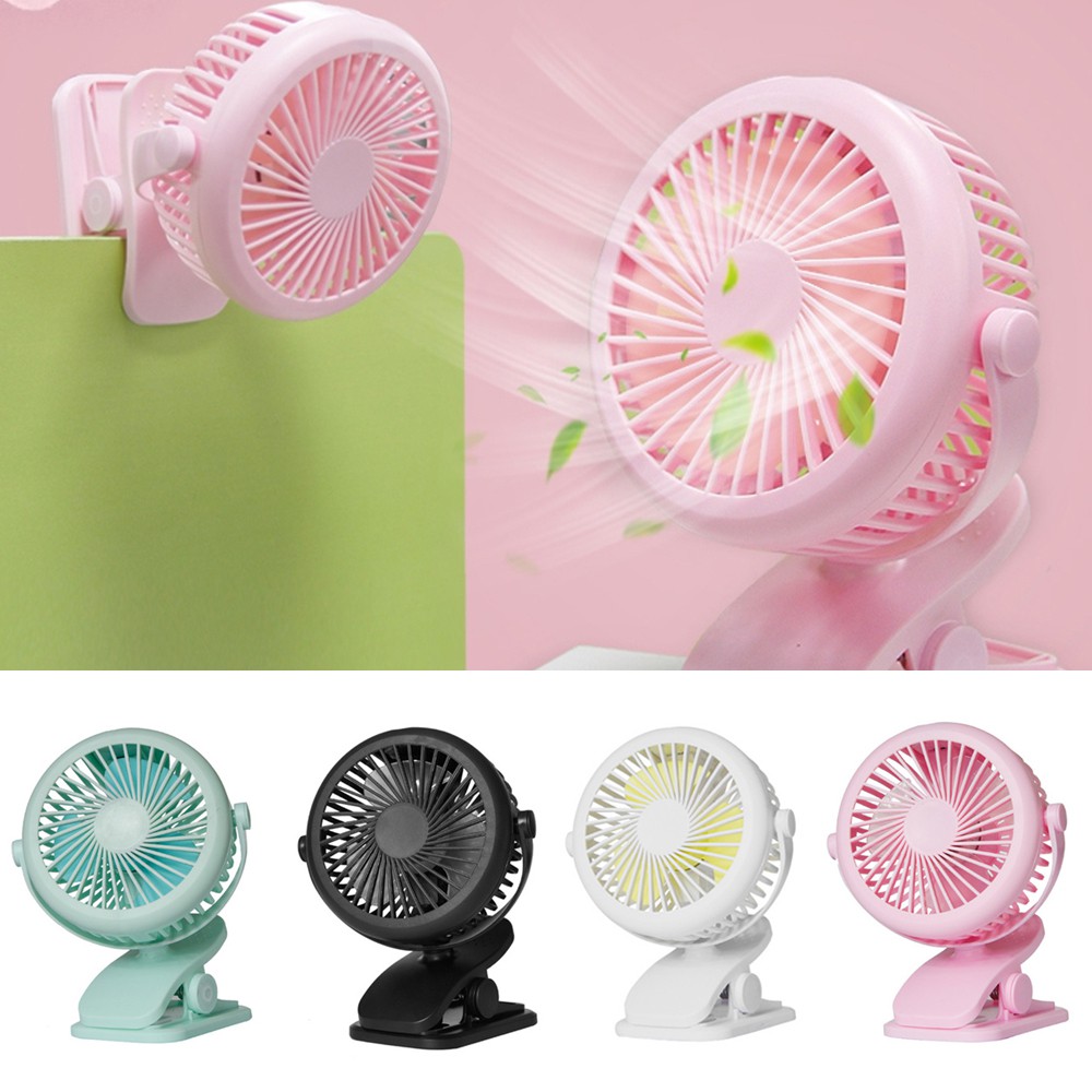 2200mAh Portable Pram Clip on Fan / Stroller Fan / Portable Fan / USB
