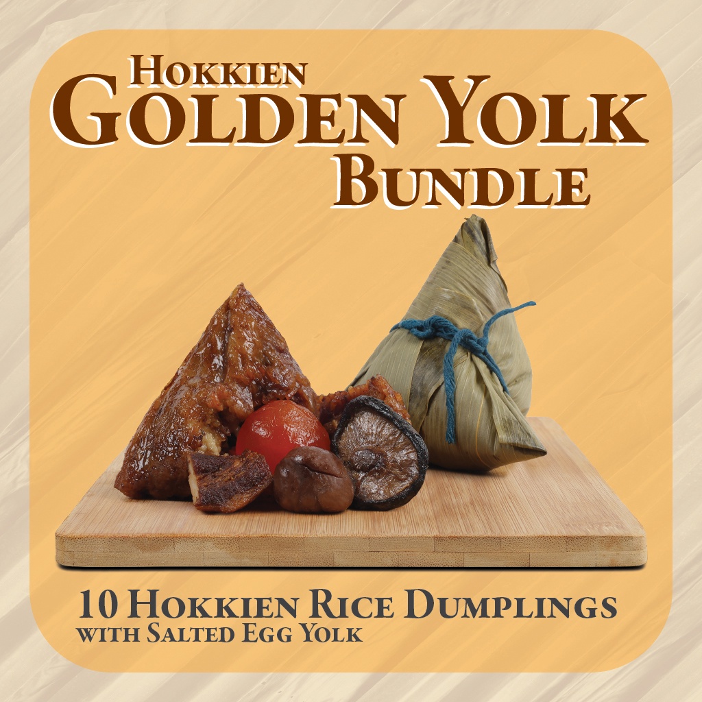[Joo Chiat Kim Choo] Rice Dumpling - Hokkien Golden Yolk Bundle ...