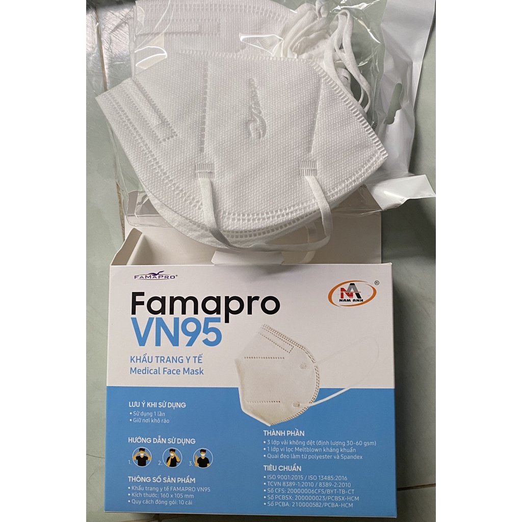 Famapro VN95 4-Layer Antibacterial Medical Mask (Genuine Commitment ...