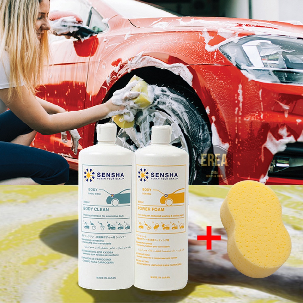 Sensha Highly Concentrated Car Shampoo Foam Prewash Glass Membrane ...