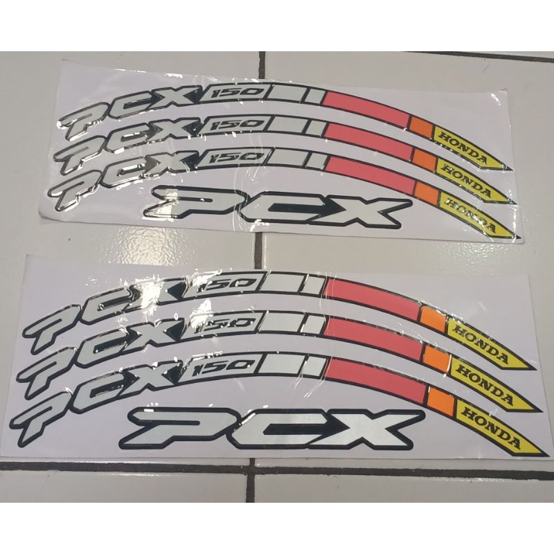 Pcx rim sticker | Shopee Singapore
