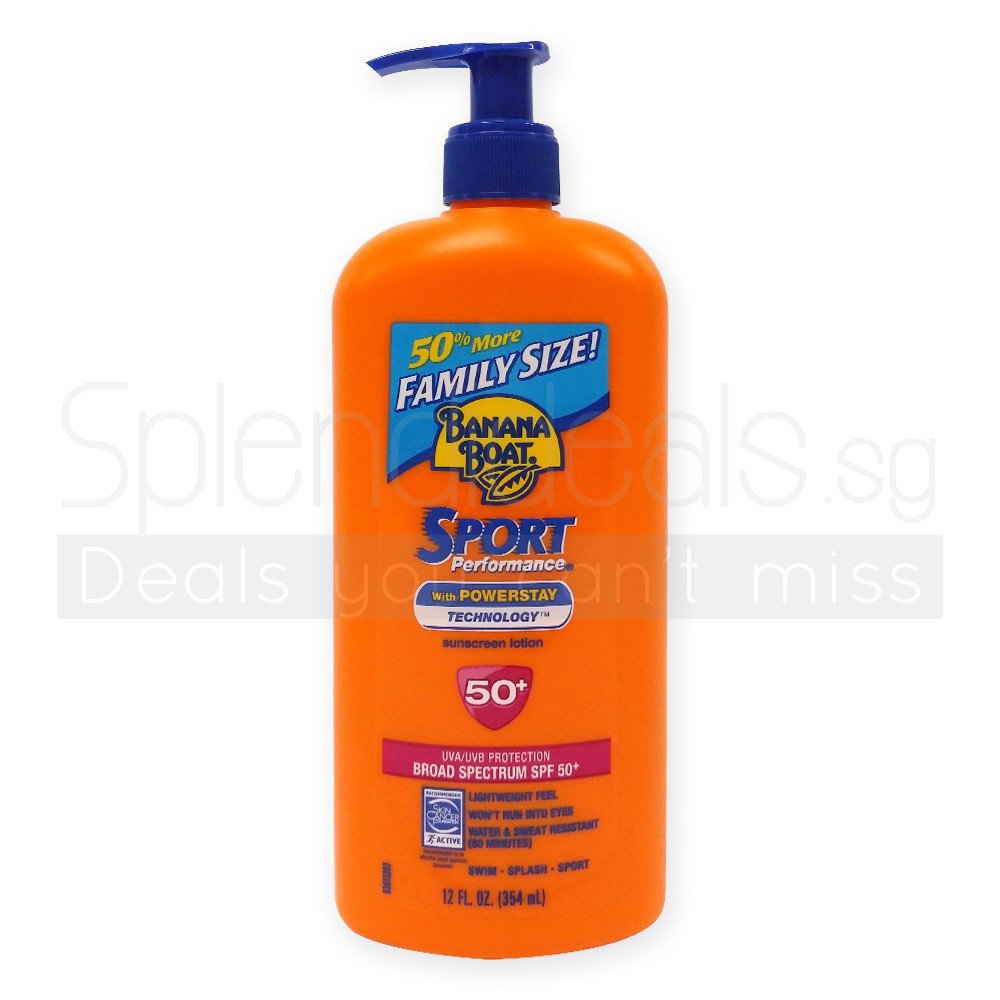 (BEST OFFER) BANANA BOAT SUN SCREEN Sports Performance Sunscreen Lotion