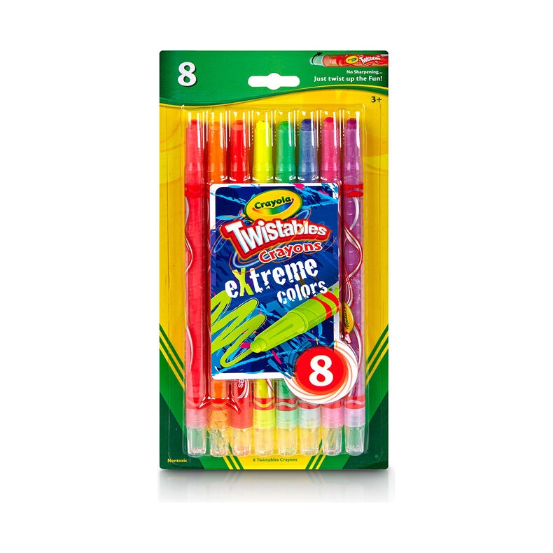 Crayola Twistables Colored Pencils, Nontoxic, 3+ - 12 pencils