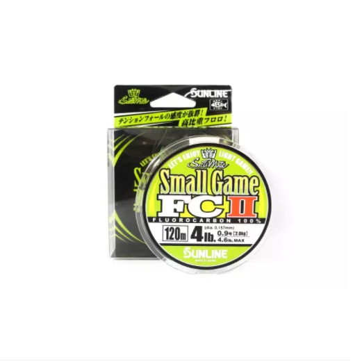 Sunline Fluorocarbon Line Small Game FC II 120m 4lb , 0.157mm