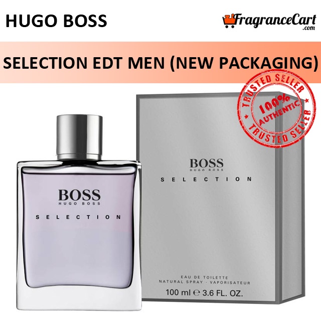 Hugo Boss Selection EDT for Men 90ml 100ml Tester New 100 Authentic Perfume FragranceCart Eau de Toilette Silver Shopee Singapore