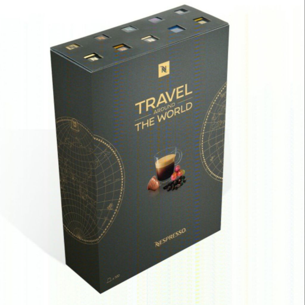 Nespresso travel around the world assortment capsules Shopee Singapore