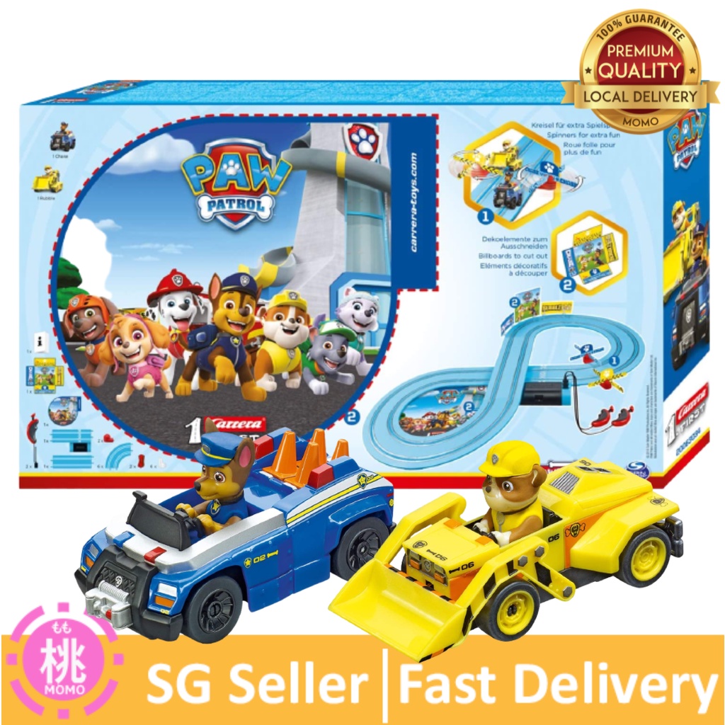 Carrera First Paw Patrol - Slot Car Race Track - Includes 2 Cars: Chase ...