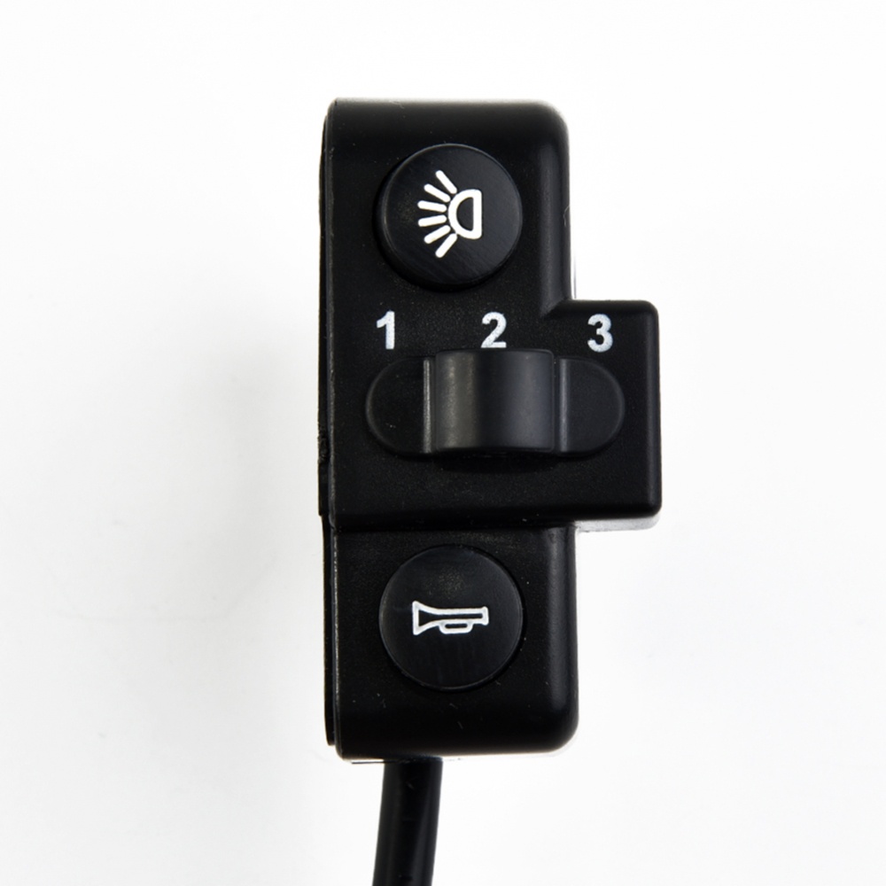 Horn Button Bicycle E-bike 3 In 1 Electric Speed Button Horn Practical ...