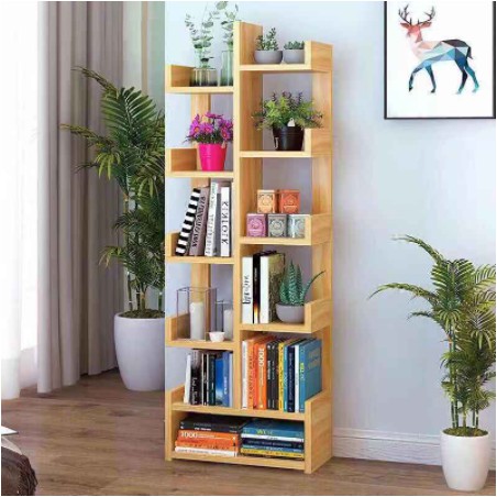 YNCO Book shelf Display Shelf Multipurpose Rack Book Cabinet Ladder ...
