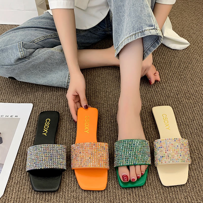 LADIES FANCY SLIDES/SLIPPERS