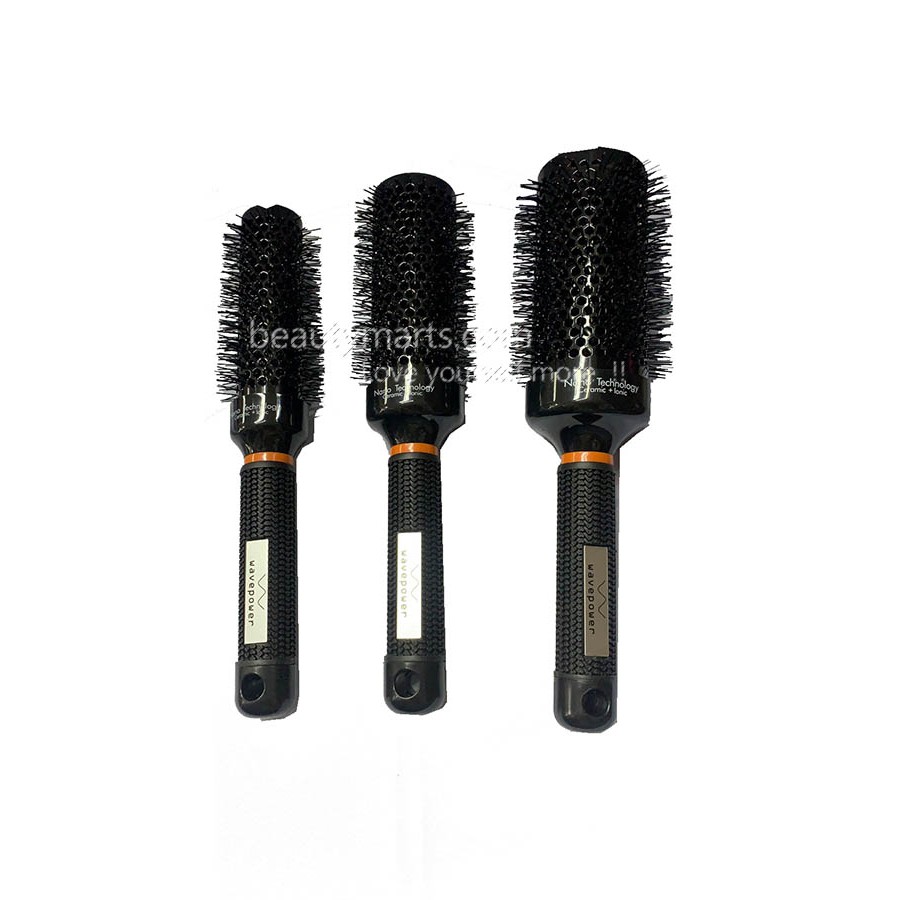 K.H Lina Nano Technology Ceramic + Ionic Roller Comb Round Comb (32mm ...