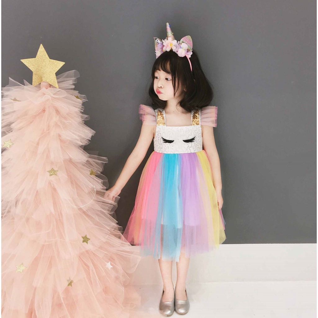 Unicorn dresses for 10 year outlet olds