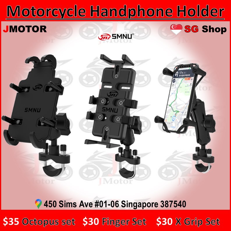 Motorcycle deals handphone holder