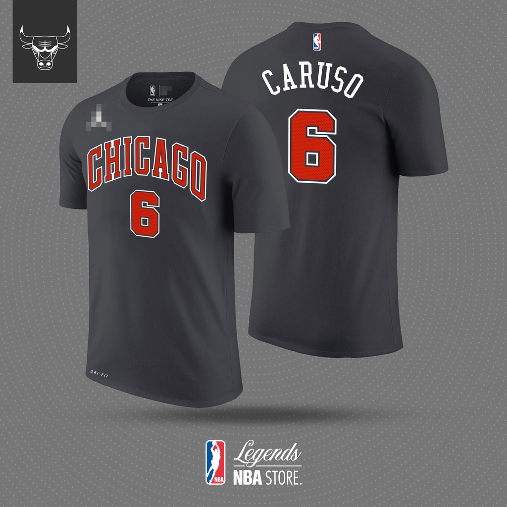 Nba Chicago Bulls Basketball Koas Tshirt No. 6 Alex Caruso ICON