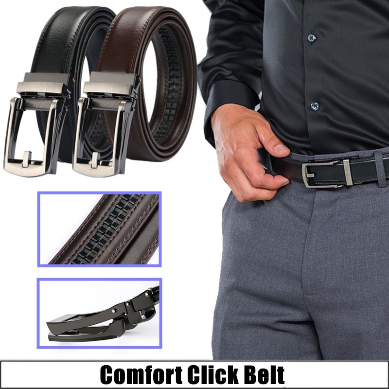 Comfort Click Men's Belt | Shopee Singapore