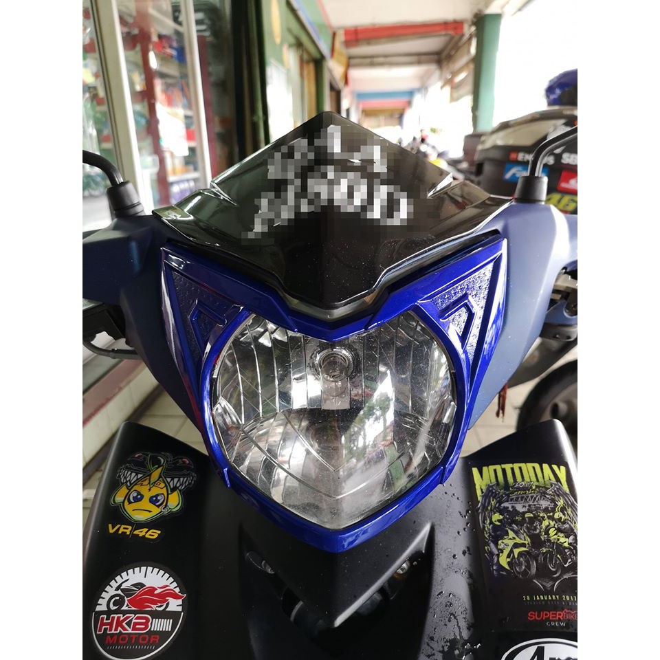 [ Y15 V1 LC135 ] Head Lamp Cover Y15 Y15ZR V1 135LC LC135 V2 V3 V4 V5